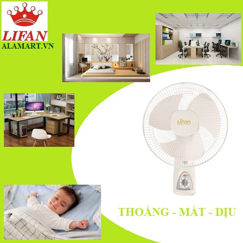 Quạt treo tường Lifan T-212