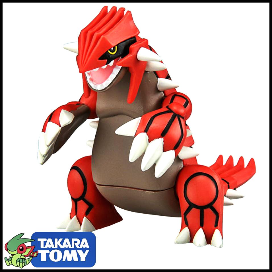 Mô Hình Pokemon Groudon chính hãng Takara TOMY Nhật Bản Hyper Size - Pokemon Figure Moncolle - PokeCorner