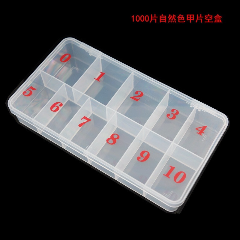 Hộp nhựa đựng móng 10 số và 11 số