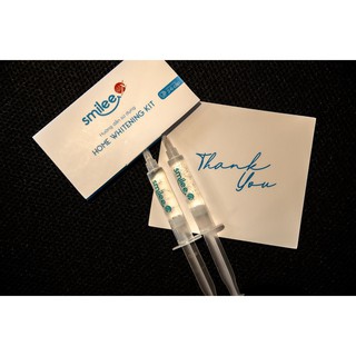 Bộ 2 ống GEL+ thẻ đt 20k bô sung cho máy làm trắng răng Smilee an toàn tại nhà