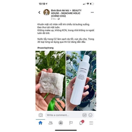 Nước tẩy trang Comfort Zone Essential Micellar Water