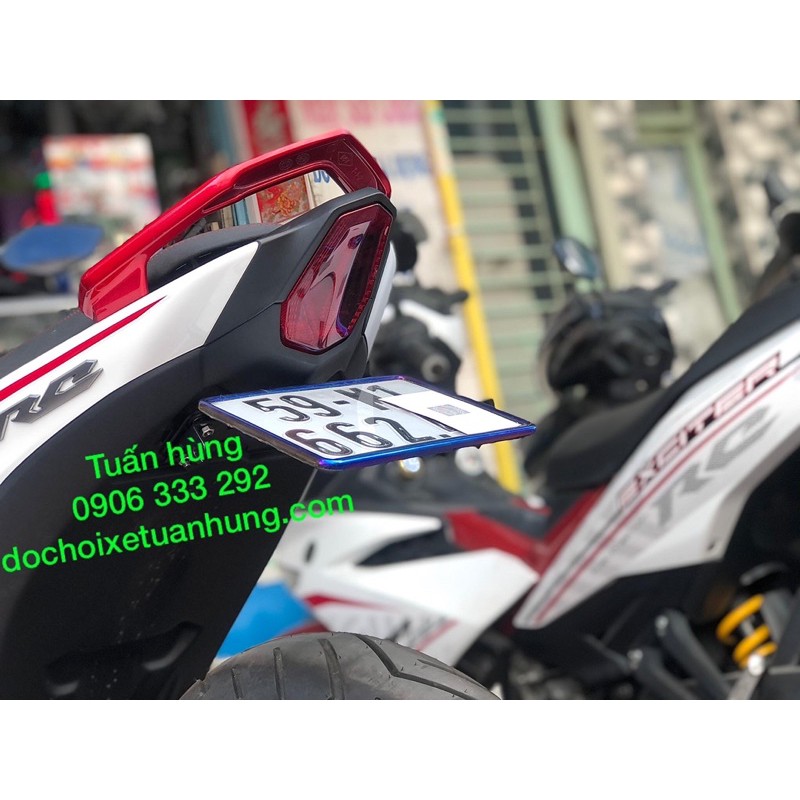 Pat biển số Exciter 155/Ex155  Tăng Chỉnh Cao Thấp - đồ chơi xe ex155