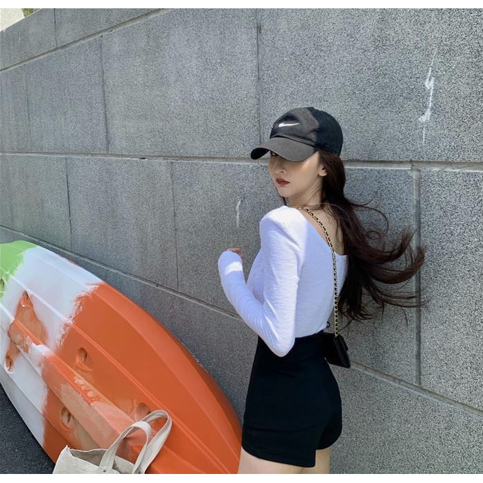 Quần short dance lưng cao co dãn ,Quần đùi cạp khoá tôn dáng