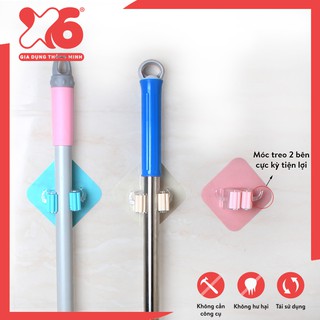 Kẹp Giữ Cán Chổi X6 | Siêu Chắc Chắn – Không Cần Đóng Đinh – Tháo Bỏ Dễ Dàng | Gia Dụng Thông Minh