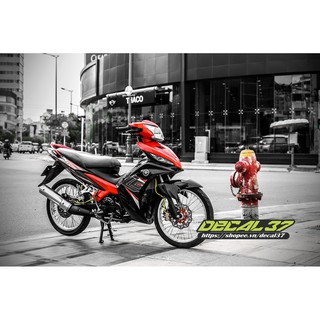 Tem Xe Exciter 135 Lc Đỏ Đen