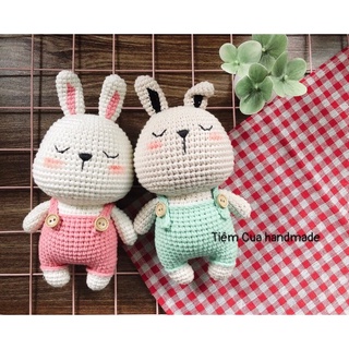 Thỏ xinh_Thú bông handmade