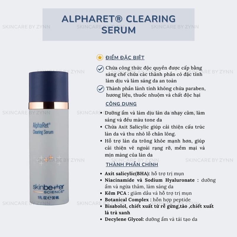 Serum SKINBETTER SCIENCE ALPHARET CLEARING