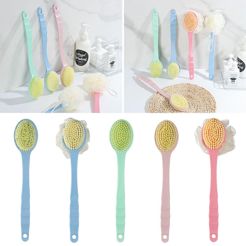 Bàn Chải Tắm Tay Cầm Dài Giúp Mát Xa Và Tẩy Tế Bào Chết