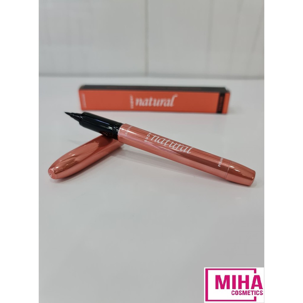 Bút Kẻ Mắt Nước Lâu Trôi Lemonade Super Natural Eyeliner Màu Đen 1g Hàn Quốc