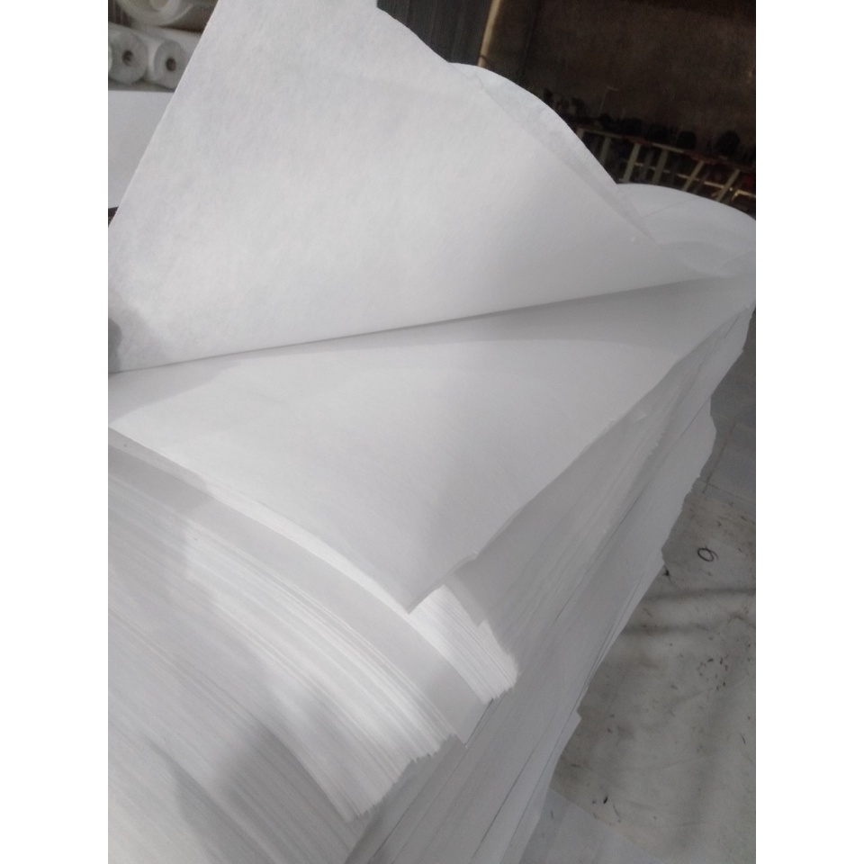 Giấy lọc dạng tờ khổ 1mx1m lọc dầu dừa, mật ong, lọc dầu ăn, dầu chiên