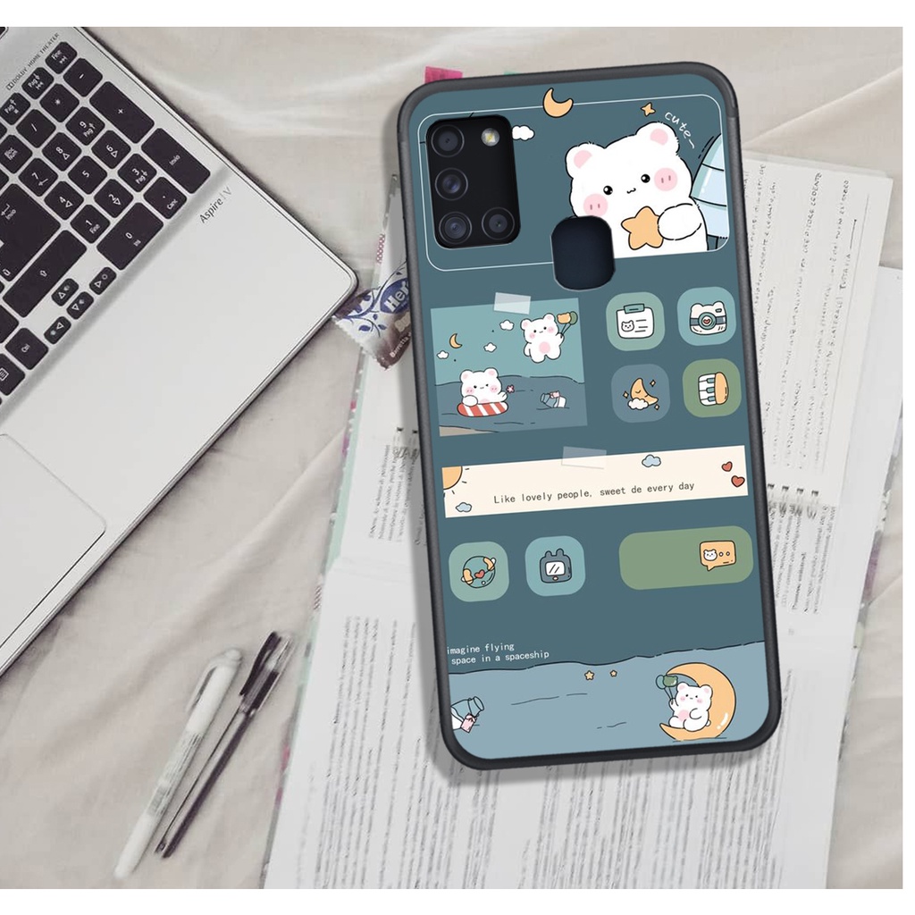 [ HOT BỎNG TAY] ỐP LƯNG SAM.SUNG A21S/M21/M30S/M31 , IN HINH CHIBI PHI HÀNH GIA ĐÁNG YÊU, SIÊU CUTE.