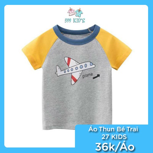 27KIDS - Xả Kho - Áo Thun Cho Bé Trai - Bán Sỉ