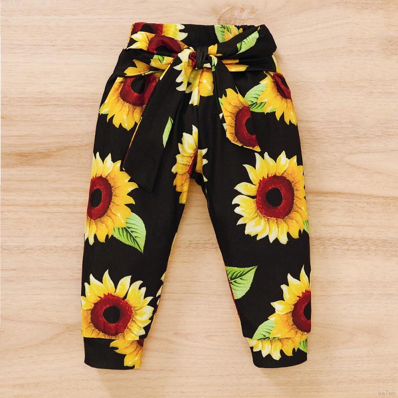Set Jumpsuit Tay Dài Hoạ Tiết Hoa Kèm Băng Đô Cài Tóc Cho Bé 0-18 Tháng Tuổi