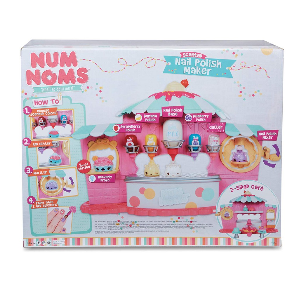 Bộ đồ chơi chế tạo sơn móng Num Noms Nail Polish Maker Toy (Mỹ)