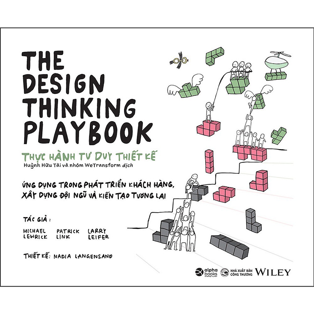Sách Alpha Books - The Design Thinking Playbook - Thực Hành Tư Duy Thiết Kế