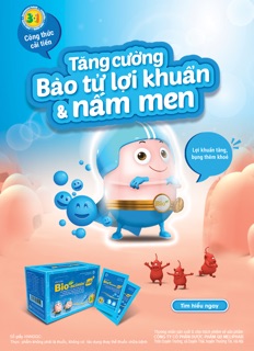 Men vi sinh bio-acimin gold ( 30goi/ hộp)