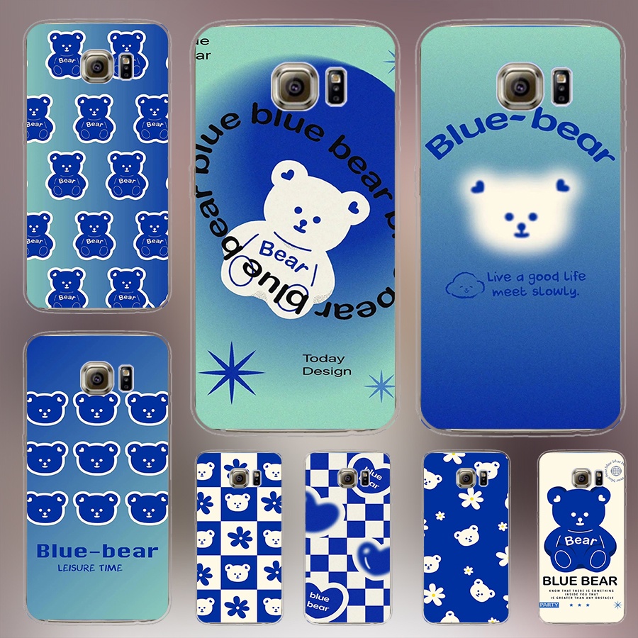 Ốp Điện Thoại TPU Dẻo In Họa Tiết Chú Gấu Dễ Thương Cho Samsung Galaxy S6 S6 Edge S6 Edge Plus s4