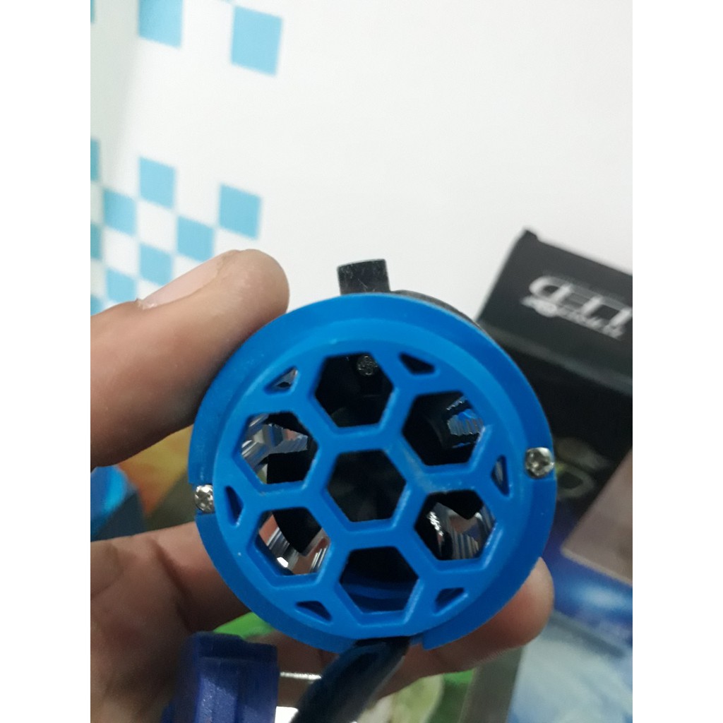 Đèn Pha Led Turbo Chân H4 - BH 6THÁNG