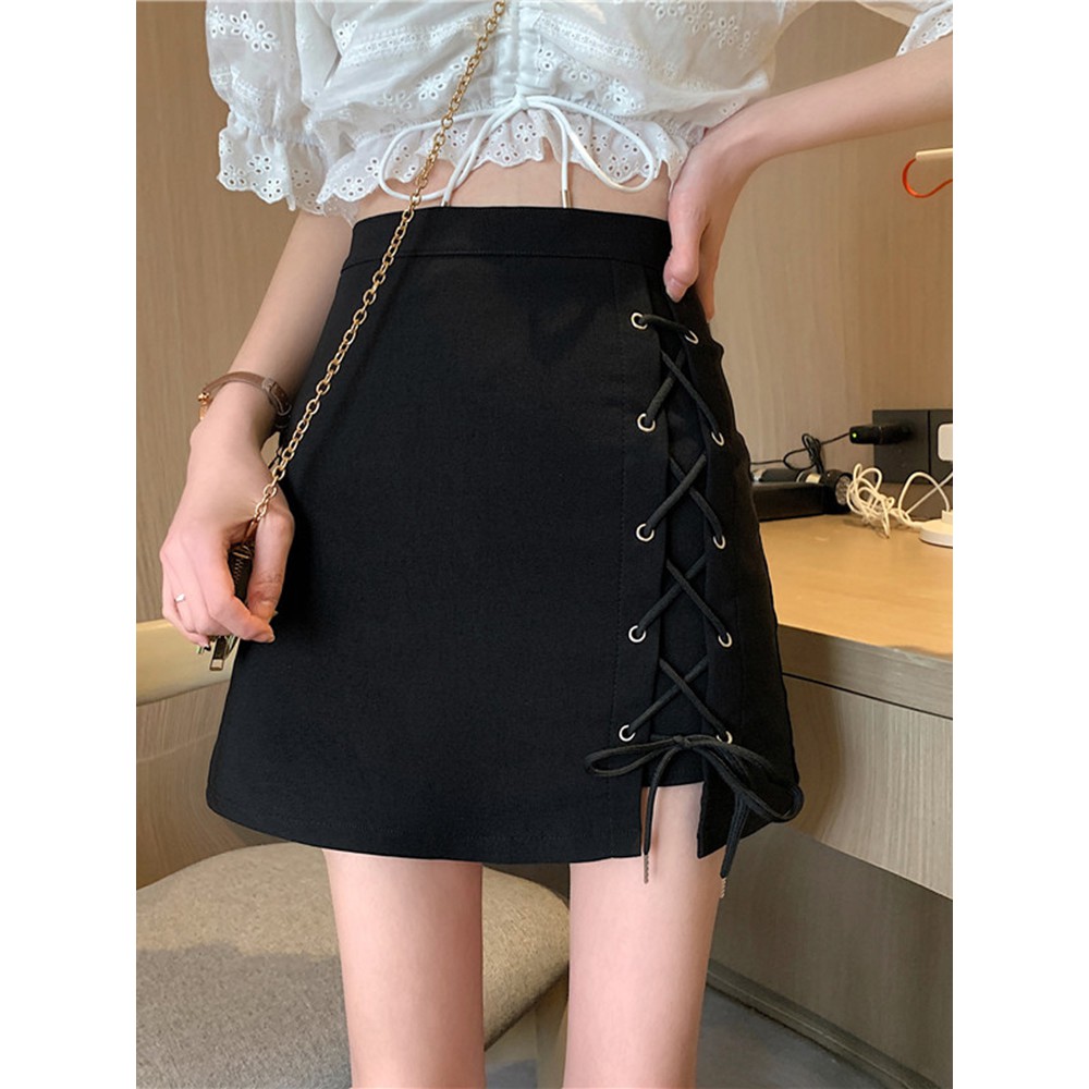Chân váy ngắn đan dây chéo Guangzhou - Thời Trang Nữ GUEM | BigBuy360 - bigbuy360.vn