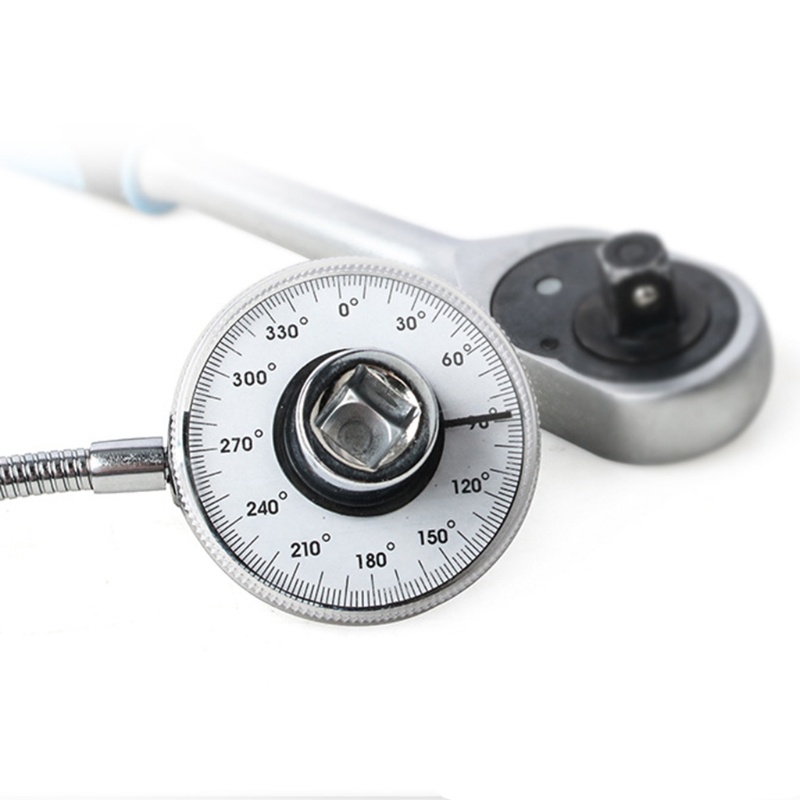 Đồng Hồ Đo Góc Ổ Đĩa Men Xoắn 1 / 2 Inch Chuyên Dụng Cho Làm Việc