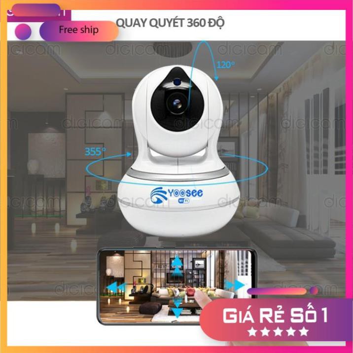 [Bán Sỉ - FreeShip] Camera YooSee thông minh thế hệ mới G99 - HD720P - Quay quét 360 độ - Đàm thoại 2 chiều | WebRaoVat - webraovat.net.vn