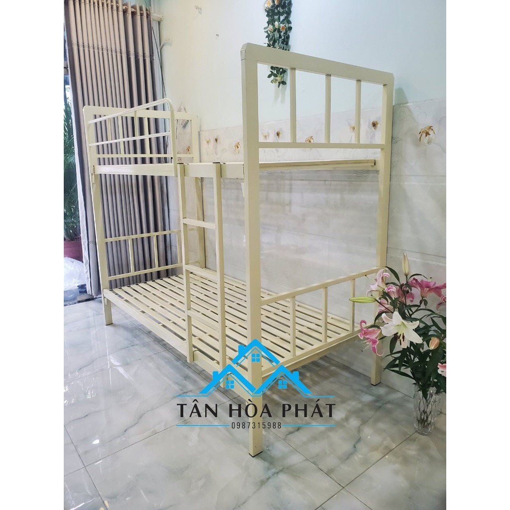 Giường sắt 2 tầng HÔP 30CM X 60CM Tân Hòa Phát