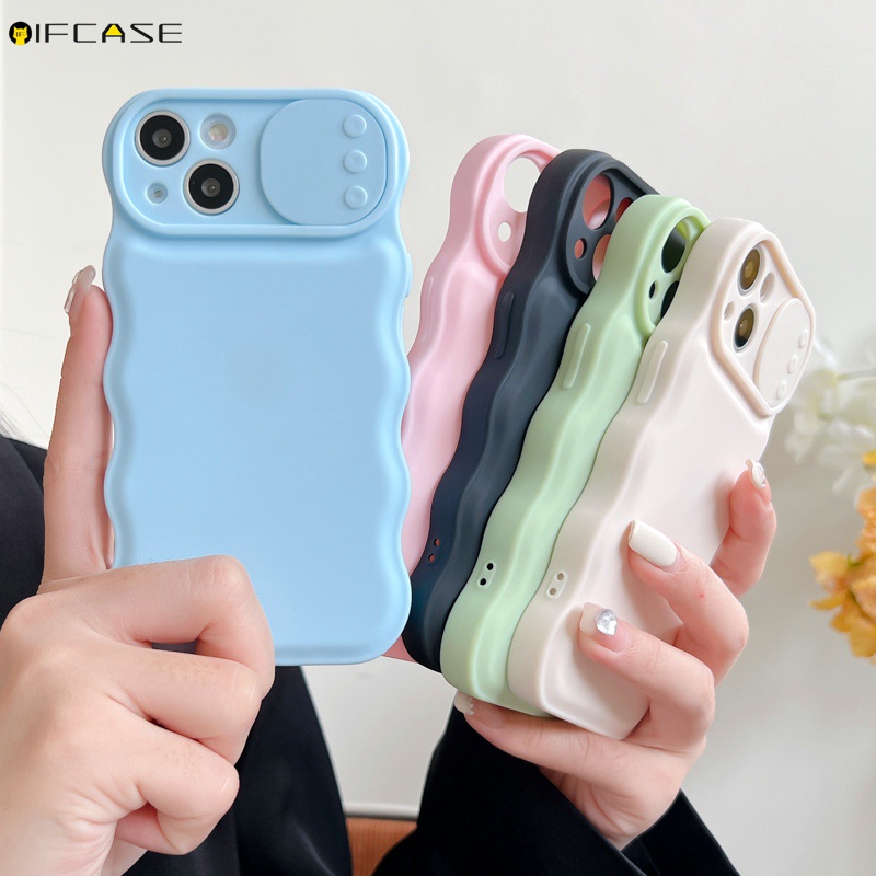 Ốp Điện Thoại Mềm Chống Sốc Màu Kẹo Cho iPhone 13 12 11 Pro Max XS Max XR X