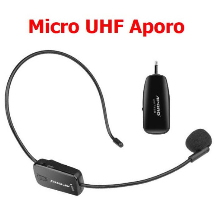 Micro không dây Aporo sóng UHF cho máy trợ giảng