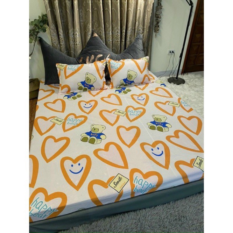 Ga Trải Giường Kèm 2 vỏ gối , drap trải giường nhiều kích thước | BigBuy360 - bigbuy360.vn