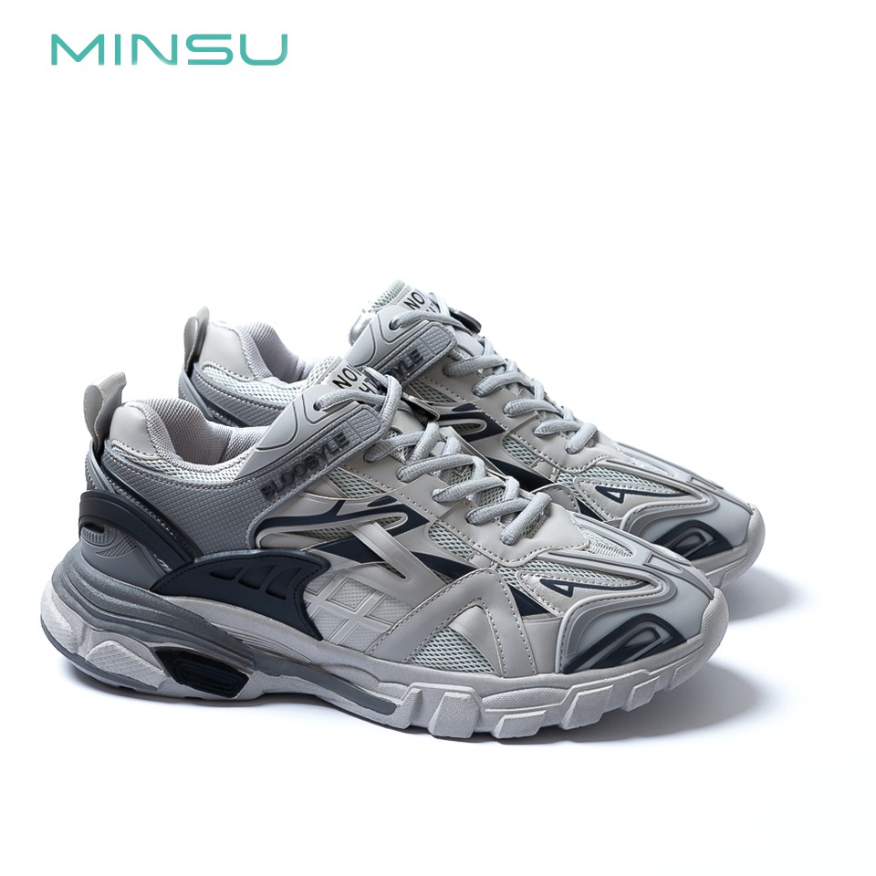 Giày Thể Thao Nam BLOOBYLE MINSU M6381 Sneaker Nam Hàn Quốc Thoáng Khí Rất Đẹp Khi Mang Giày Đi Chơi, Đi Học, Tập Gym