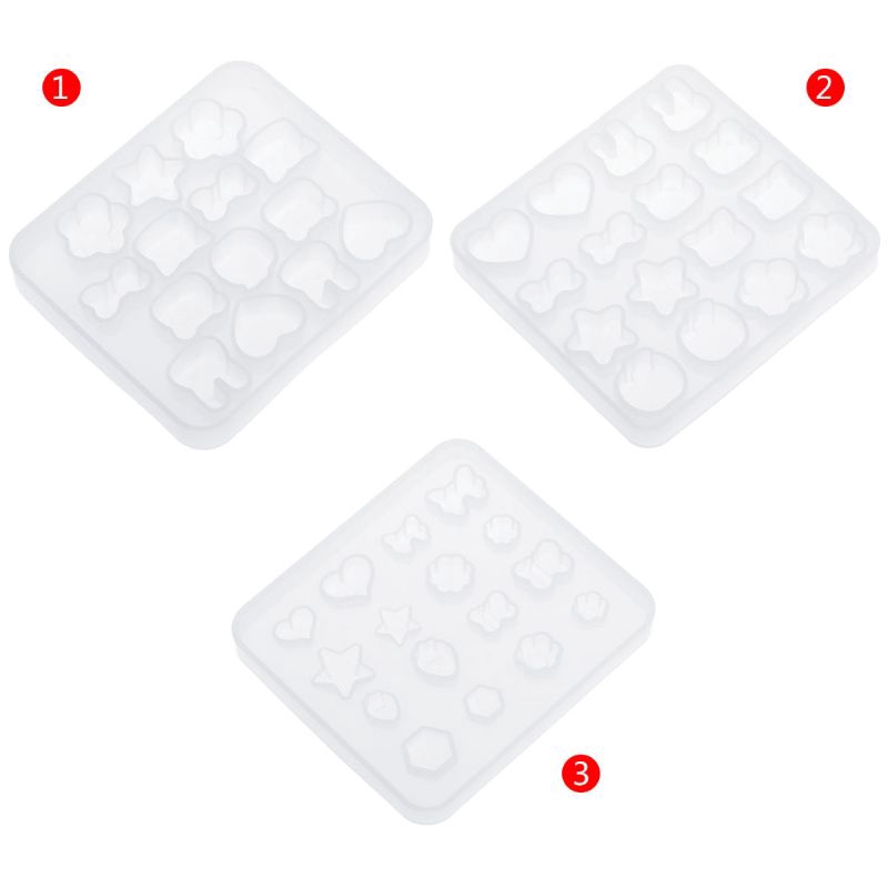 Khuôn silicon làm đồ trang sức hình trái tim