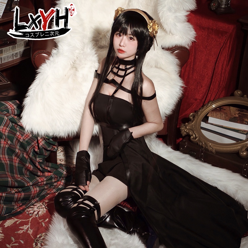 Anime T-shirt Trẻ em Người lớn Chạng vạng Yor Forger Anya Forger Cosplay Costume Phim hoạt hình Anime Cosplay Trang phục T-shirt