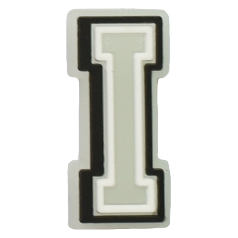 Huỳnh quang đen trắng tiếng Anh thư loạt giày trang trí cho giày trang trí