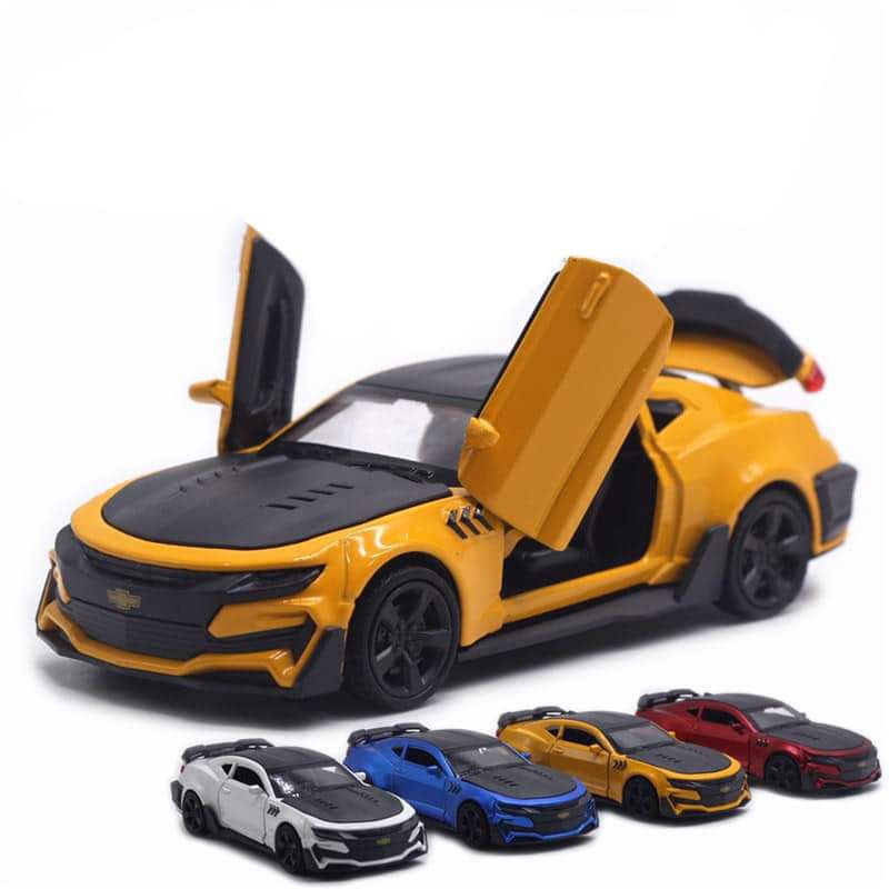 Mô hình xe chevrolet camaro kim loại âm thanh đèn tỉ lệ 1:36