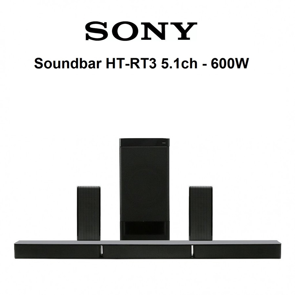 [Mã ELMALL1TR5 giảm 6% đơn 3TR] Dàn âm thanh SONY 5.1 HT-RT3 600W - Hàng chính hãng