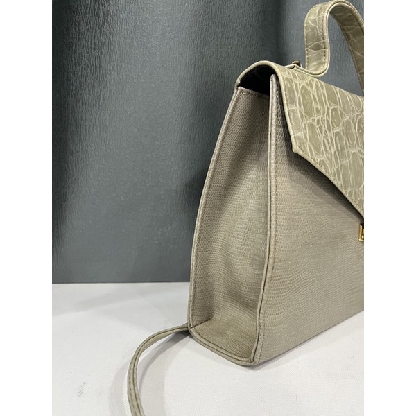 Túi si nhập nhật da thật 100% dập vân cá sấu & kì nhông độc lạ