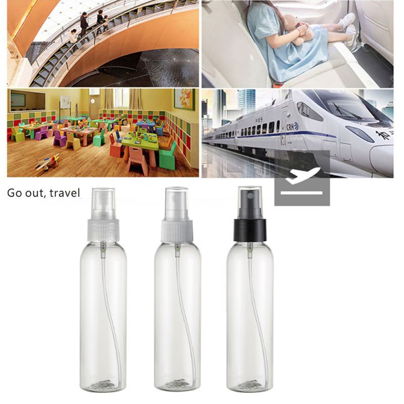 Set 10 Chai Nhựa Rỗng Trong Suốt 150ml Đựng Dung Dịch Mỹ Phẩm Tiện Dụng