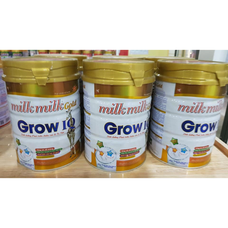 SỮA MILKMILKGOLD GROW 900g phát triển chiều cao cho bé