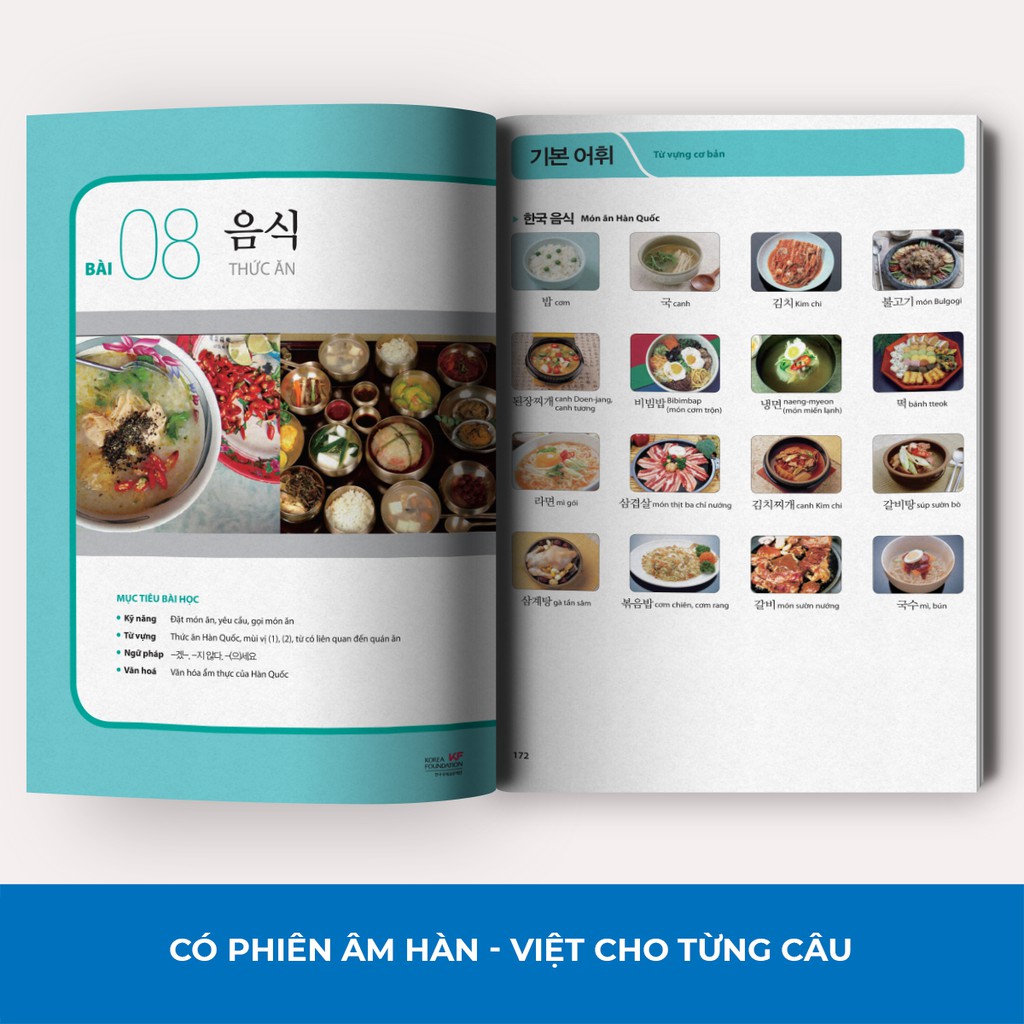 Sách - Tiếng Hàn Tổng Hợp Dành Cho Người Việt Nam Sơ Cấp Tập 1 - Bản Màu