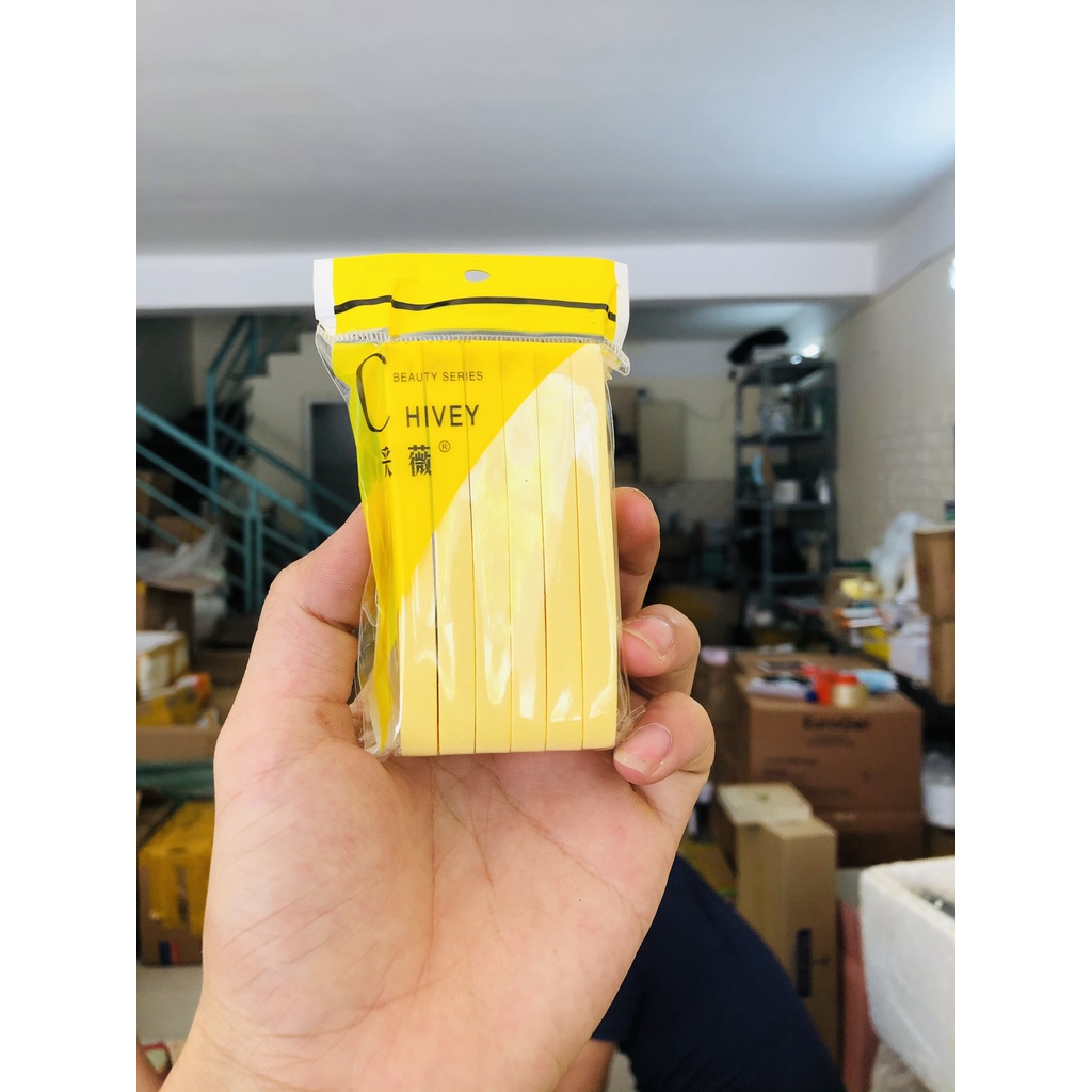 Bông mút rửa mặt cây tổng 240 miếng cây 20 gói mỗi gói 12 miếng bông nở