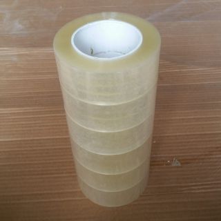 Combo 6 cuộn băng dính trắng trong 0.4kg 1 cuộn