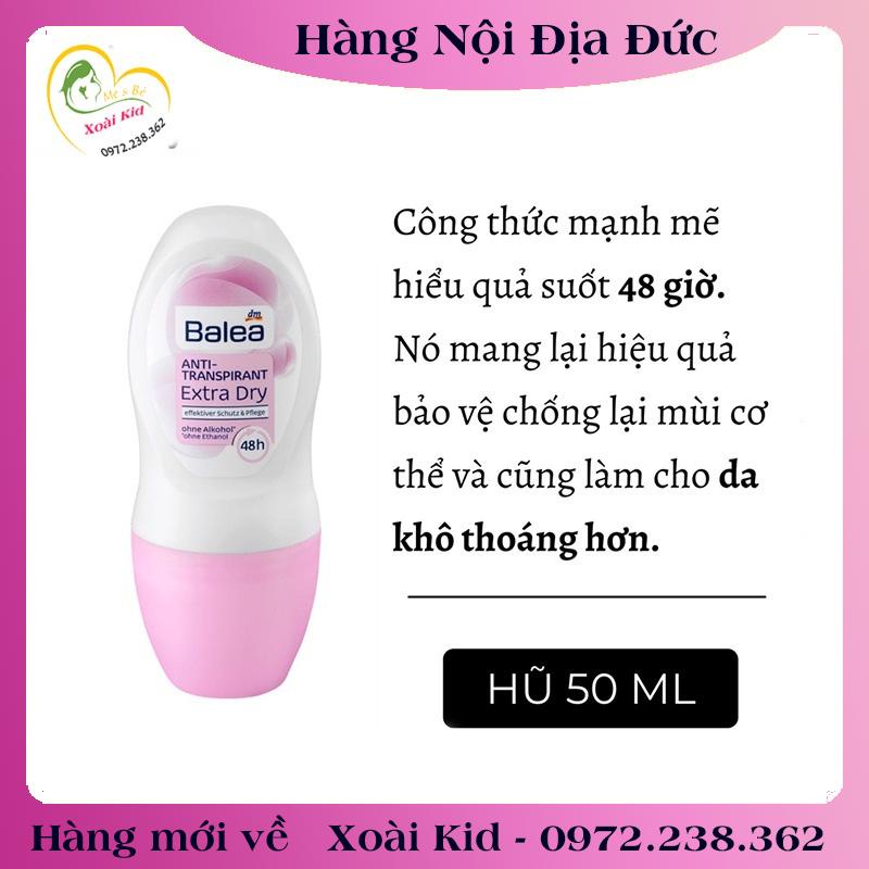 [auth] [ĐỦ BILL] LĂN VÀ XỊT KHỬ MÙI BALEA, KHỬ MÙI, NGĂN MỒ HÔI LÊN ĐẾN 48H, 50ML -150ML, HÀNG NỘI ĐỊA ĐỨC [Hot]