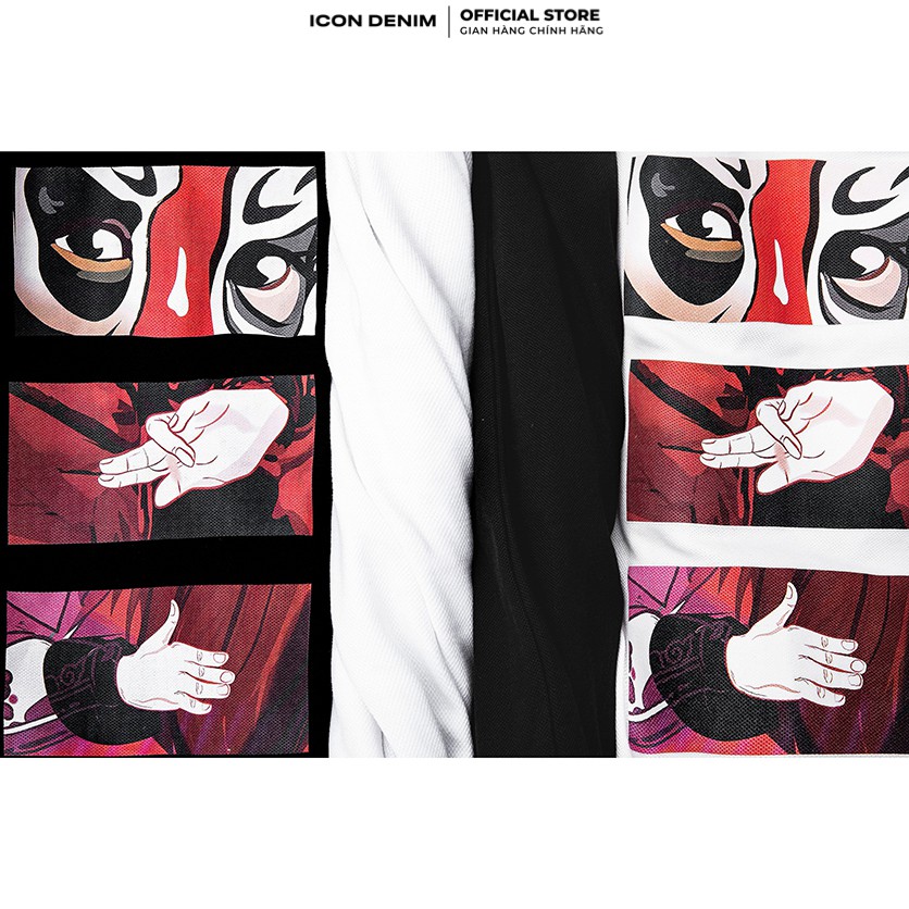 Áo Polo Tay Ngắn ICON DENIM Vietnamese Folk Art | BigBuy360 - bigbuy360.vn