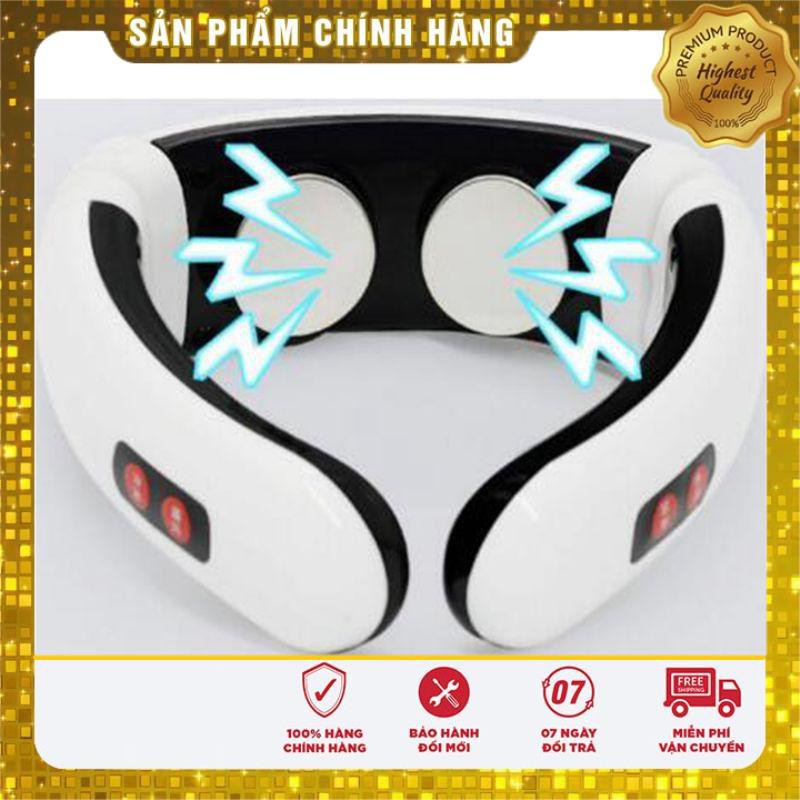 MÁY MASSAGE CỔ CẢM ỨNG XUNG ĐIỆN TỪ 3D THÔNG MINH