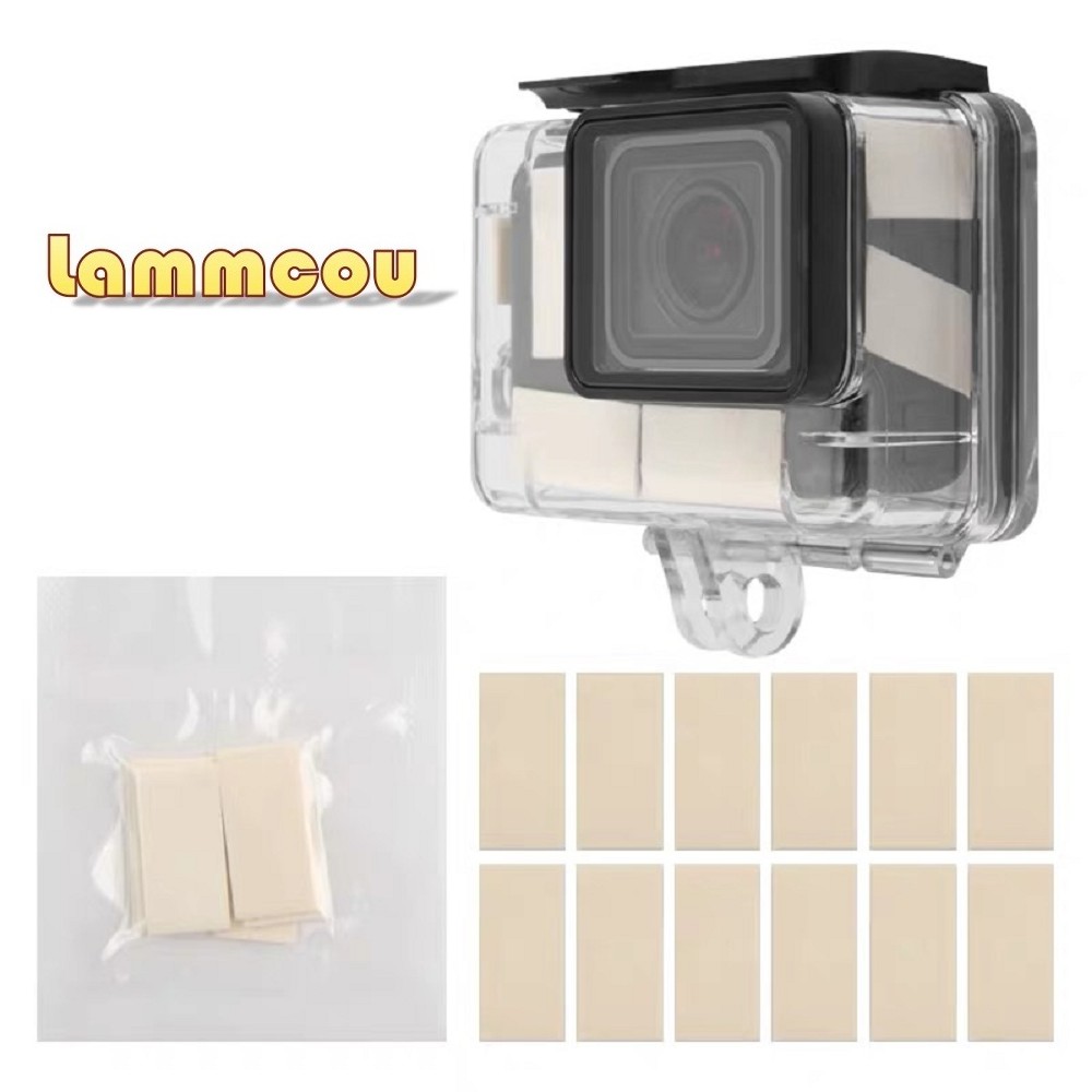 Lammcou Set 12 Phụ Kiện Chống Sương Mù Cho Gopro Hero 9 8 7 5 6