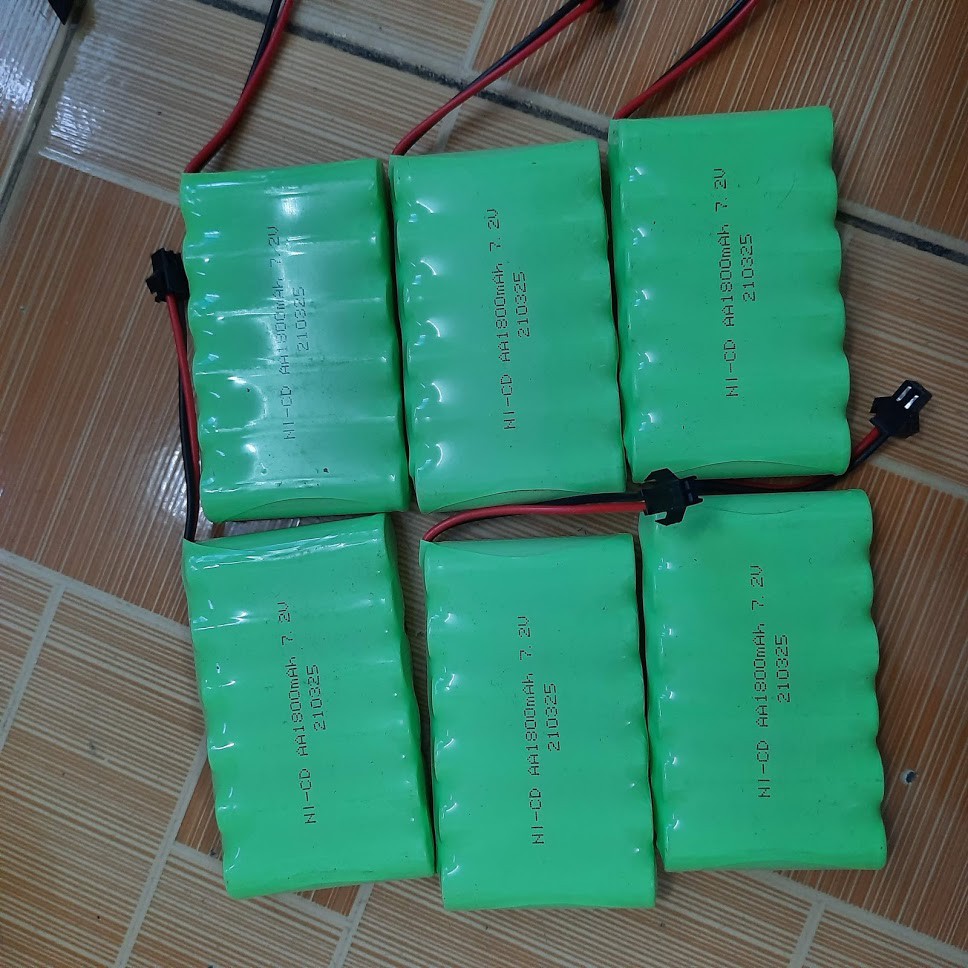 Pin 7.2v 1800mah cho xe điều khiển từ xa