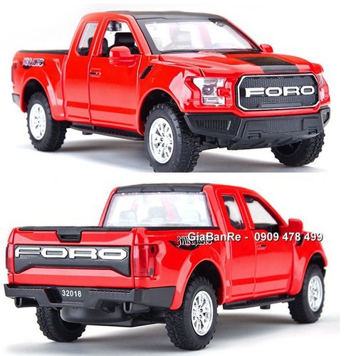 Xe Mô Hình Kim Loại Bán Tải Ford F150 Tỉ Lệ 1:32 - MiniAuto - 9707