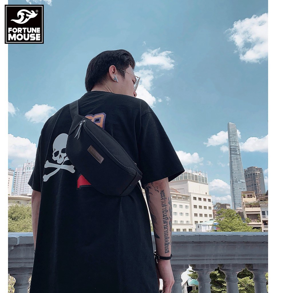Túi Đeo Chéo Unisex Fortune Mouse New Streetbag Style DA006 | BigBuy360 - bigbuy360.vn