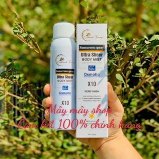 Xịt chống nắng trắng da x10 thanh trang