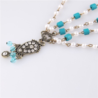 Vòng đội đầu headchain hột xanh phong cách boho (CÓ SẴN - HOẢ TỐC)
